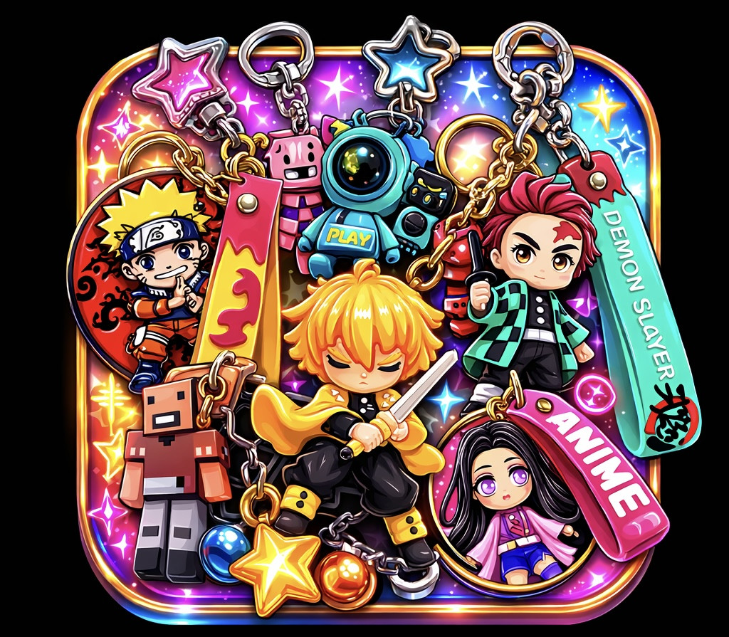 Anime keychain